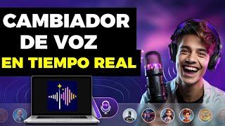 Cómo cambiar tu voz a mujer? Generador de voz IA en tiempo real