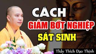 Cách Giảm Bớt Nghiệp Sát Sinh - Thầy Thích Đạo Thịnh