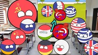 Ülkeler Okulda part 55 (Countryballs Türkçe Animasyon)