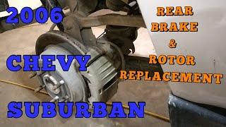 HOW TO INSTALL 06 SUBURBAN REAR BRAKES