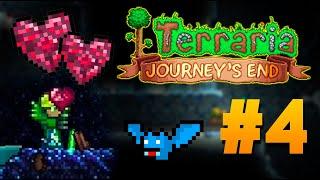 МНОГО КРИСТАЛЛОВ ЖИЗНИ - Terraria: Journey's End #4 - Прохождение с FlackJK (ТЕРРАРИЯ 1.4)