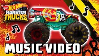 Live Fast Crush Hard  ft. Monster Truck DEMO DERBY! Official MUSIC VIDEO  | Hot Wheels