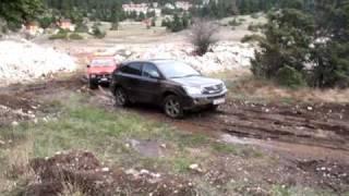 lexus rx400h off road!