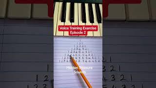 Voice Training Exercise Episode 2 #vocaltraining #singers