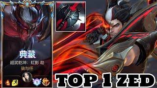 Wild Rift Zed - Top 1 Zed Gameplay Rank Season 14