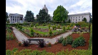 Take A Tour Of The Renovated Capitol Campus Sunken Garden