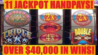 OVER $40,000 IN WINS! Jackpots and Handpays galore! Incredible slot play! Best of Bally's Casino!