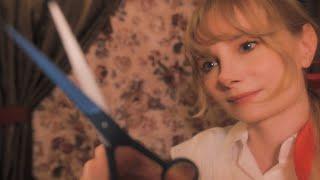 Classic ASMR Haircut ️ Shampoo | Magazine | Scissors