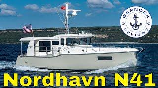 Nordhavn N41 Trawler Yacht Review - (2021 Ft Lauderdale International Boat Show)