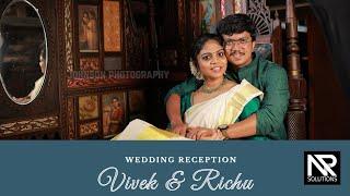 Vivek &  Richu | Wedding Reception | 31th July 2021 | NR Solutions | Live