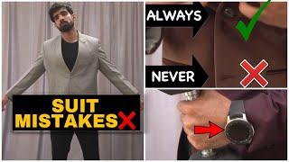 SUIT MISTAKES #shorts #suit