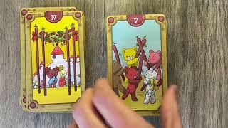 Luna Bear’s Tarot - 4K flip thru