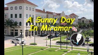 A sunny day In Miramar, Florida