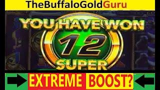 Buffalo Gold Wonder 4 Boost slots!! ((( SPECIAL EDITION ))). BIG WIN for Dad 