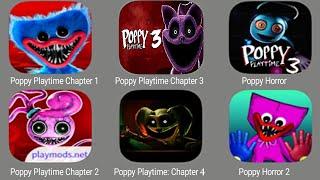 Poppy Playtime Chapter 3,Poppy Playtime Chapter 4,Poppy Playtime Chapter 2, Poppy Playtime Roblox