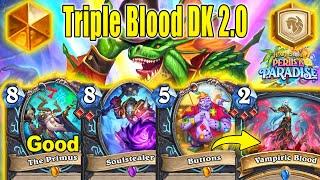 New Best Triple Blood DK 2.0 Deck Is Back In Standard At Perils in Paradise Mini-Set | Hearthstone