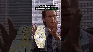 Patrick Bateman’s Seiko in American Psycho 🪓