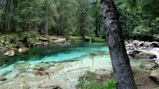 Водопады Река Озеро Панорама Италия Пейзаж Воды