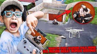 NGINTIP FROST DIAMOND PACARAN PAKAI DRONE, TERNYATA MOJOK DI DEKAT RUMAH KOSONG!!! DIA MALAH...