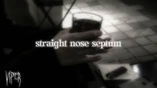 Straight septum Nose subliminal (V1per reupload)