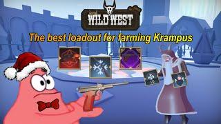 The Wild West (Roblox) : The best loadout for farming Krampus