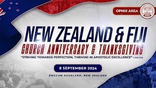 New Zealand & Fiji Church Anniversary & Thanksgiving | Auckland, New Zealand | September 08, 2024