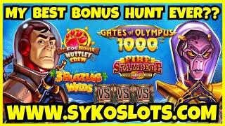 EPIC HIGHER STAKES BONUS HUNT 43 ONLINE SLOT BONUSES 