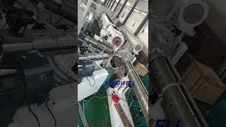 ABA HDPE pipe extrusion machines, 3 layers HDPE pipe extrusion production machinery