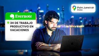 Trabaja conmigo de vacaciones I 3h de Foco y Productividad I Pomodoro con música I La Palmera, Dubái