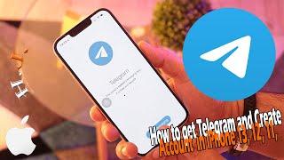 How to install Telegram and Create Account in iPhone 13, 12, 11, X, 8, 7, 6