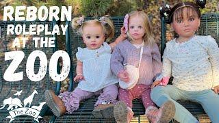 Outing with Reborn Toddler Dolls | The ZOO  #reborn #rebornbaby #roleplay