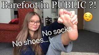 Going BAREFOOT in PUBLIC ??? | Barefoot outside