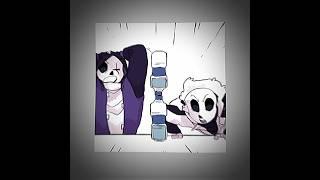 Cross Sans' Bottle Flip | Undertale AU Edit #shorts