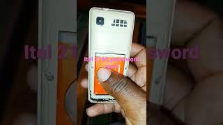 itel 2160 password reset