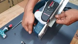 Bosch GHO 6500 Planer REMOVE INSTALL #AdjustingPlate #FrontBase #PlanerPlate #BasePlate #Handheld