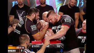 Vitaly Laletin vs Artyom Morozov 3-0. Armwrestling