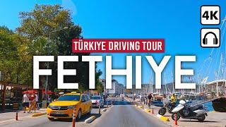 FETHIYE, Türkiye  4K Driving Tour in Muğla's Beach Paradise