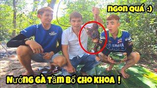 Nướng Nguyên Con Gà Bóng Đêm - Phúc Trọng Vlogs