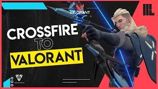 CROSSFIRE PLAYER TRIES VALORANT️1080p60fps️