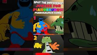 JUSTICE FOR PIANOSAURUS! (Pianosaurus Theme Song) Poppy Playtime Piano VS Doey Spot The Difference 