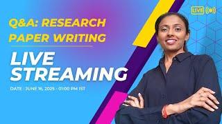️️LIVE Q&A: Let’s Talk Research Writing | Weekend Sprint Wrap-Up #writing #phd #live