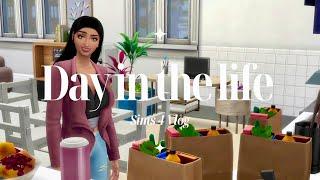 The Sims 4 Vlog  Nail Salon, Bonfire Party, Grocery Shopping | Day in the life