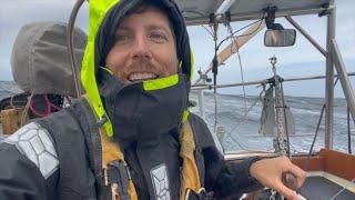 11 days Solo Sailing to Ireland - Those whales got close!