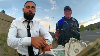 Gypsy Scammer Busted Selling Fake Gold. BODYCAM