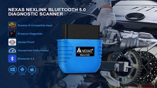 NEXAS NexLink OBD2 Scanner with Bluetooth 5.0:Diagnose ANY Car |