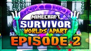 Minecraft Survivor Worlds Apart - Episode 2 - "Biggest Mistake of His Game"