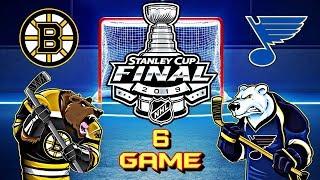 Бостон Брюинз - Сент-Луис Блюз. Финал. Игра 6 | Boston Bruins vs St. Louis Blues. Final. Game 6