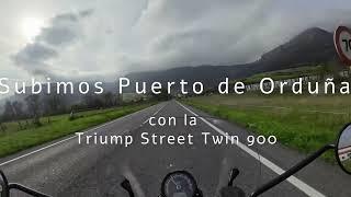 T4.1 Subimos Puerto Orduña con Triumph Street Twin 900