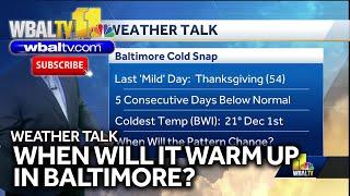 Weather Talk: Will next week be as cold as this week?