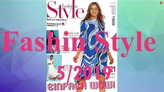 Fashin Style 5/2019 Размер 34-54(EU) Просто WOW!!! Тенденции лета Платья-STAR Полоска в моде XXL